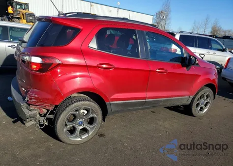 2018 Ford Ecosport Ses z USA, uszkodzony, nr VIN MAJ6P1CL6JC190796